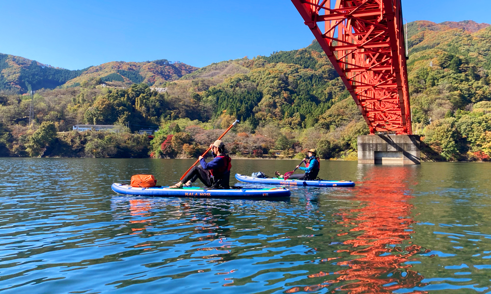 赤谷湖プライベートSUPツアー